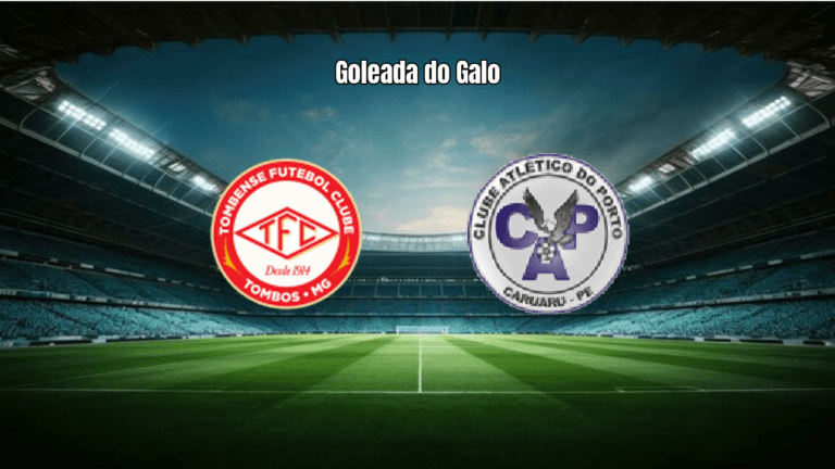 Tombense 3x0 Porto BA: Triunfo do Galo na Série D