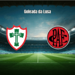 Portuguesa goleia Pouso Alegre por 3 a 0 na Série D do Brasileirão