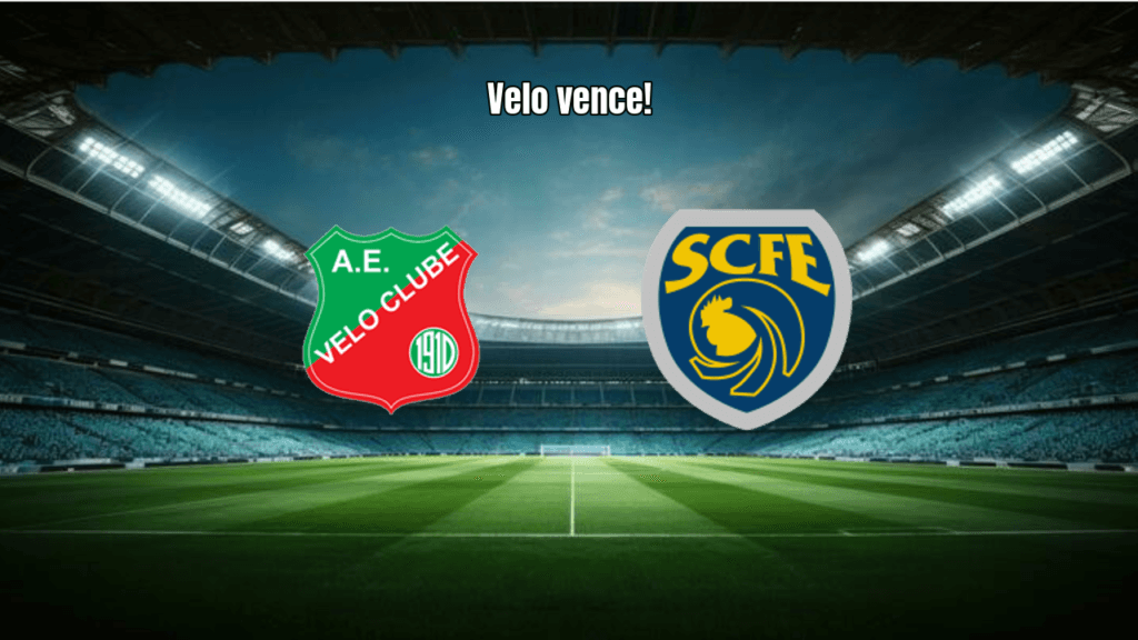 Velo Clube vence Sampaio Corrêa RJ por 2 a 0 na Série D