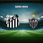 Santos vence Atlético-MG por 1 a 0 com gol de Moisés na Série A