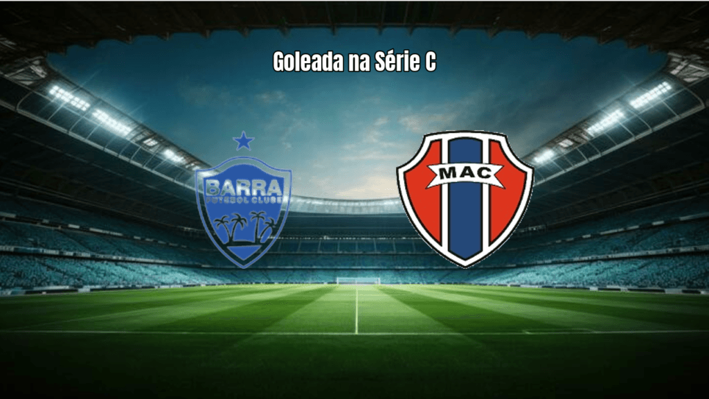 Barra goleia Maranhão por 3 a 0 na Série C do Brasileirão