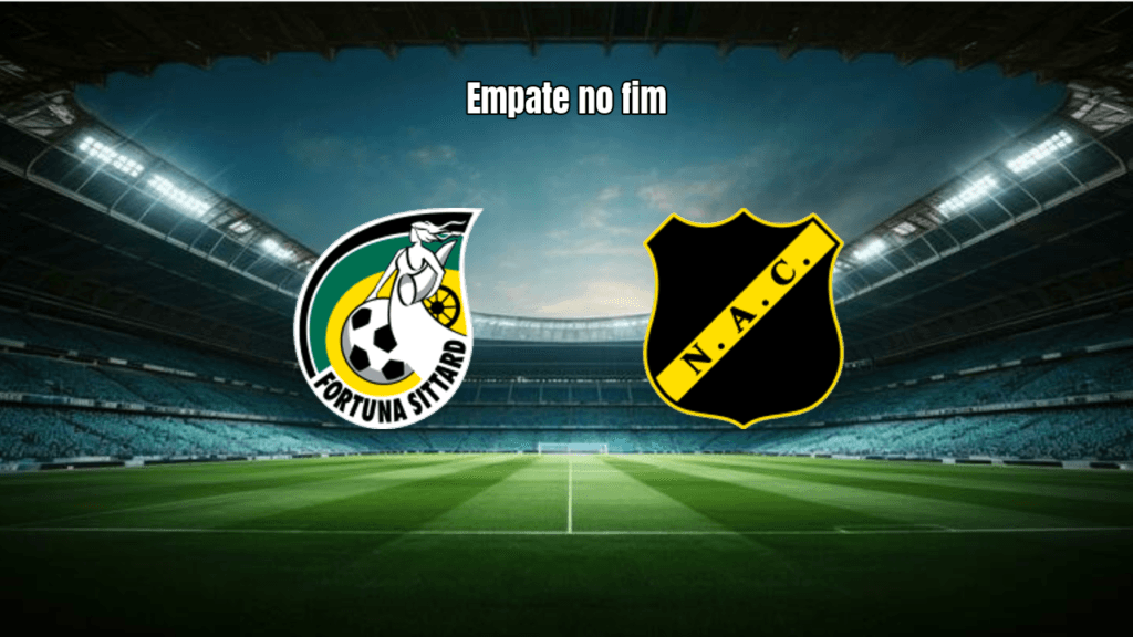 Fortuna Sittard 1-1 NAC Breda: Empate no fim na Eredivisie