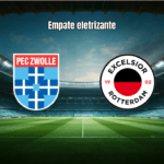 PEC Zwolle e Excelsior empatam em 2-2 na Eredivisie holandesa