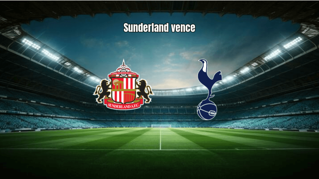 Sunderland vence Tottenham por 1x0 na Premier League 2025/26