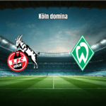 Köln vence Werder Bremen por 3 a 1 com expulsão e domínio no jogo