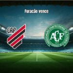 Atlético-PR vence Chapecoense por 2 a 0 na Arena da Baixada