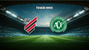 Atlético-PR vence Chapecoense por 2 a 0 na Arena da Baixada