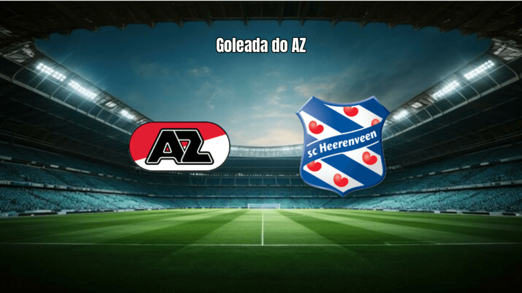 AZ Alkmaar 3-0 Heerenveen: Mijnans brilha em goleada na Eredivisie