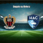 Nice e Le Havre empatam em 1 a 1 pela Ligue 1: veja análise