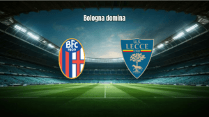 Bologna vence Lecce por 2-0 e segue firme na Serie A italiana