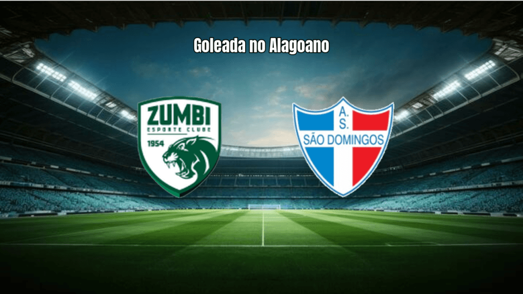 Zumbi goleia São Domingos AL por 3 a 0 no Alagoano 2ª Divisão