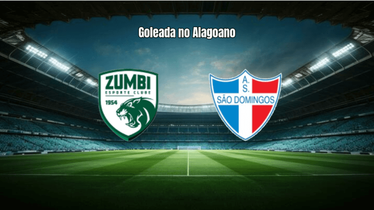 Zumbi goleia São Domingos AL por 3 a 0 no Alagoano 2ª Divisão