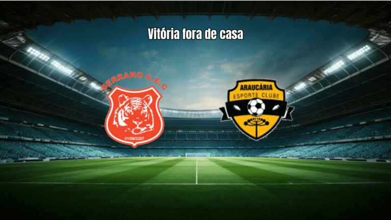 Araucária vence Prudentópolis por 1 a 0 no Paranaense - 2ª Divisão