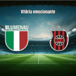 Blumenau vence Brasil de Pelotas por 3 a 2 em jogo agitado da Série D