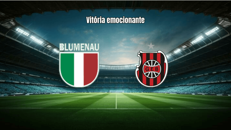 Blumenau vence Brasil de Pelotas por 3 a 2 em jogo agitado da Série D