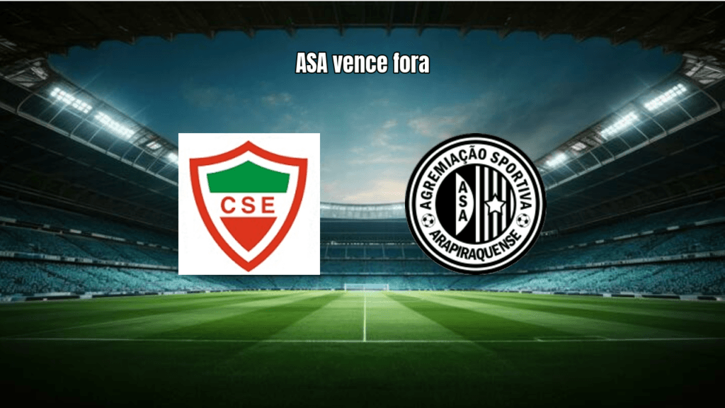 CSE 1x2 ASA: Alagoano vence fora de casa na Série D