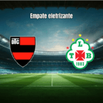 Trem vence Tuna Luso por 3 a 3 em jogo eletrizante da Série D