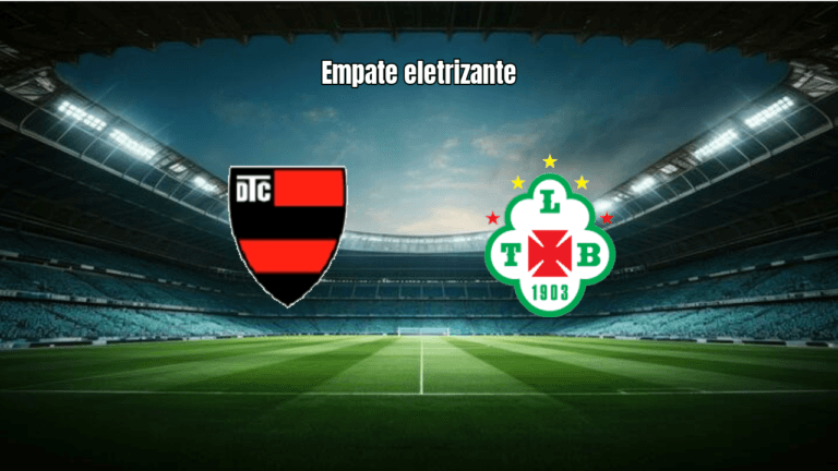 Trem vence Tuna Luso por 3 a 3 em jogo eletrizante da Série D