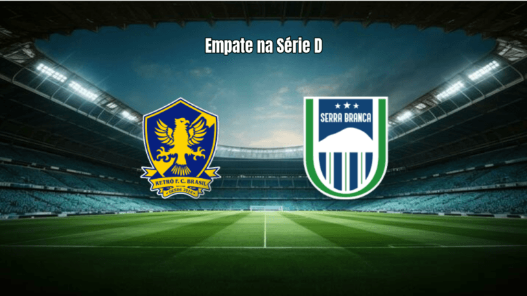 Retrô 2 x 2 Serra Branca: Empate Dramático na Série D