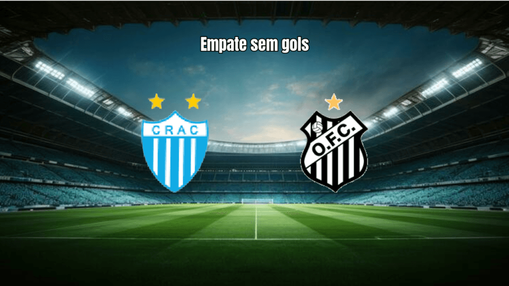 CRAC e Operário Ferroviário empatam sem gols na Série D