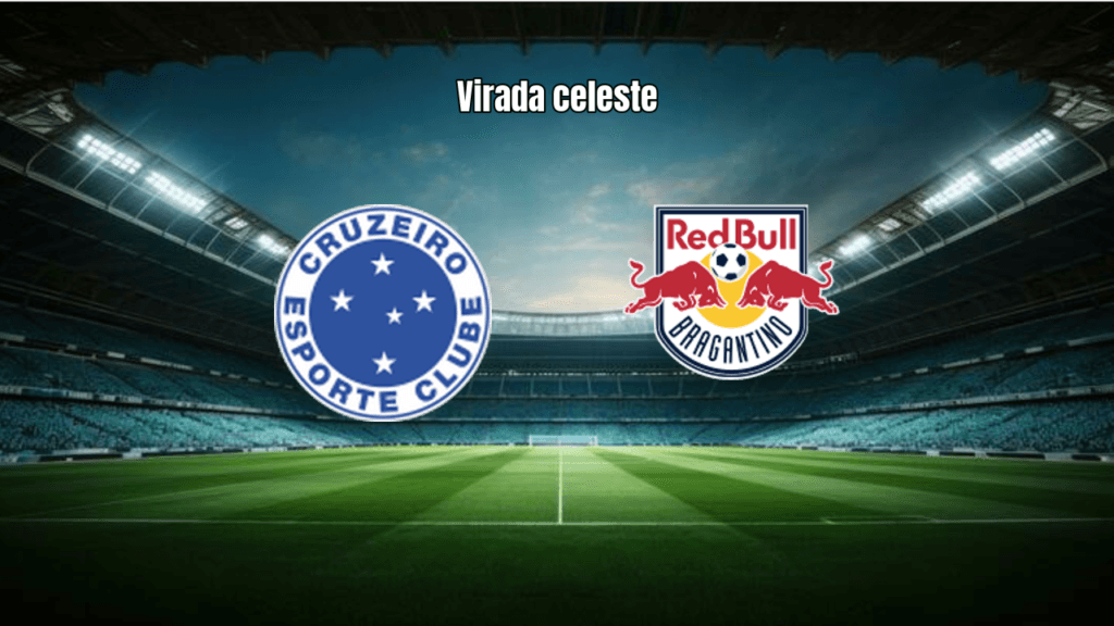 Cruzeiro vence RB Bragantino por 2 a 1 na 11ª rodada do Brasileirão