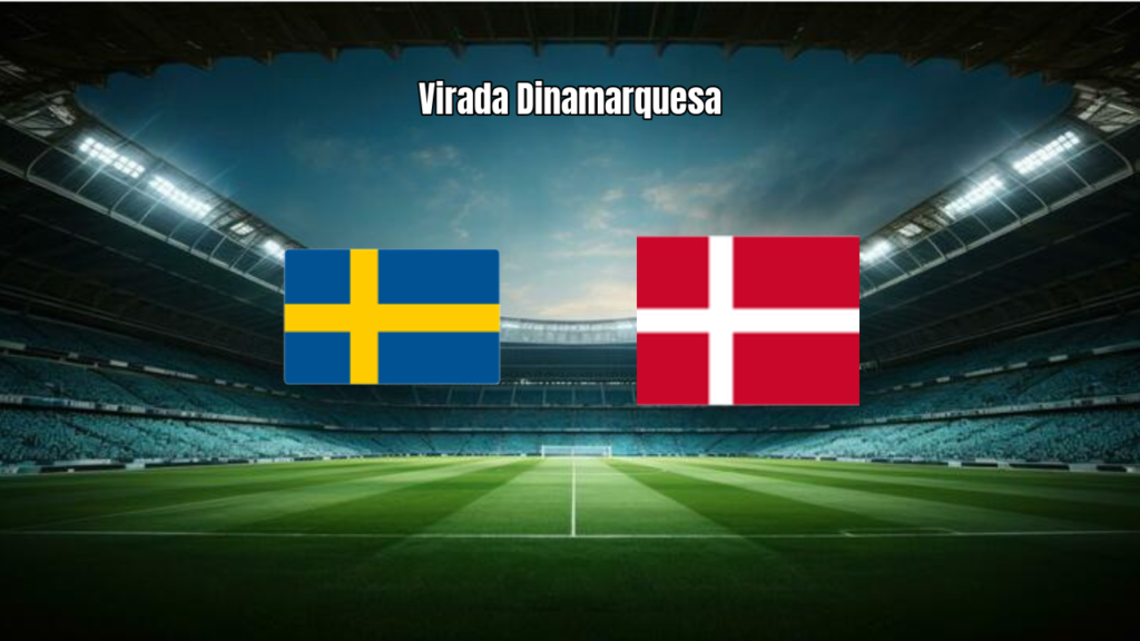 Dinamarca vira sobre Suécia em jogo decisivo das Eliminatórias
