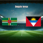 Dominica W e Antigua e Barbuda W empatam em 1-1 nas Eliminatórias