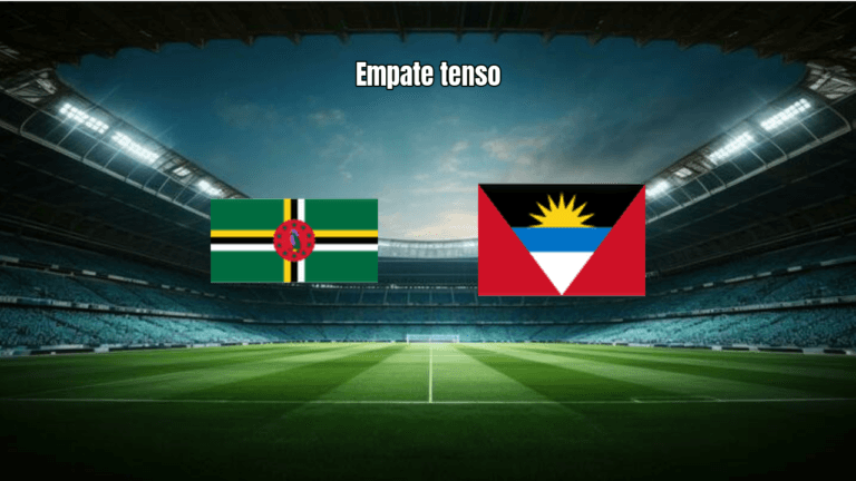 Dominica W e Antigua e Barbuda W empatam em 1-1 nas Eliminatórias