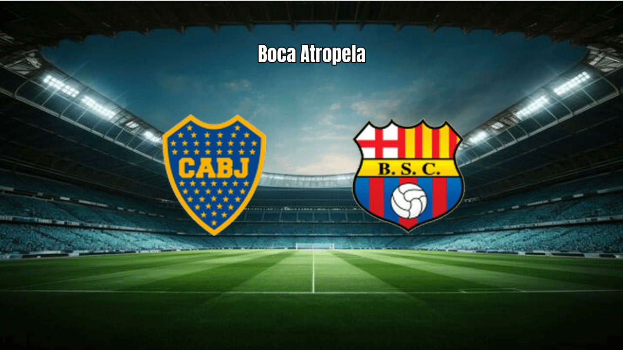 Barcelona SC vence Boca Juniors por 1 a 0 em jogo com chuva, VAR e duas expulsões