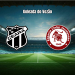 Ceará goleia Jacuipense por 4 a 1 na Copa do Nordeste