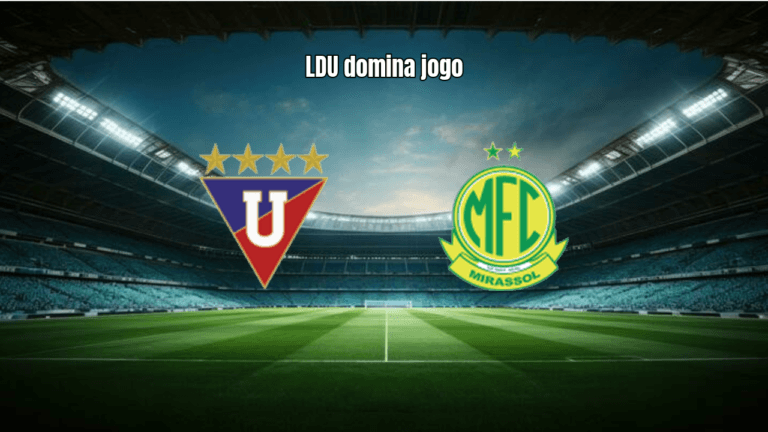 LDU de Quito vence Mirassol por 2 a 0 na Libertadores 2026