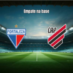 Fortaleza U20 e Athletico PR U20 empatam no Brasileirão Sub-20