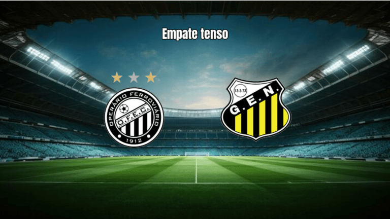 Operário-PR e Novorizontino empatam na Copa Sul-Sudeste
