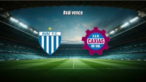 Avaí vence Caxias por 1 a 0 na Copa Sul-Sudeste