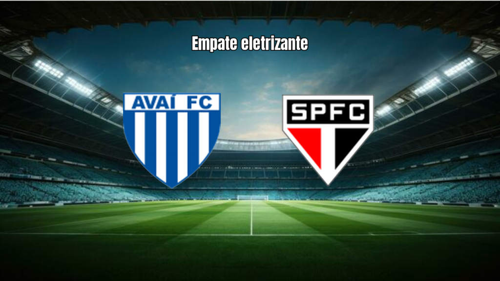 Avaí U20 e São Paulo U20 empatam em 3-3 em jogo eletrizante