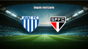 Avaí U20 e São Paulo U20 empatam em 3-3 em jogo eletrizante