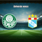 Palmeiras vence Sporting Cristal por 2 a 1 na Libertadores