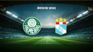 Palmeiras vence Sporting Cristal por 2 a 1 na Libertadores