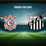 Corinthians e Santos empatam sem gols no Brasileiro Sub-20