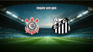 Corinthians e Santos empatam sem gols no Brasileiro Sub-20