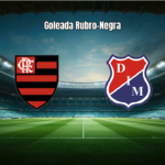 Flamengo goleia Independiente Medellin por 4 a 1 na Libertadores