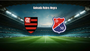 Flamengo goleia Independiente Medellin por 4 a 1 na Libertadores