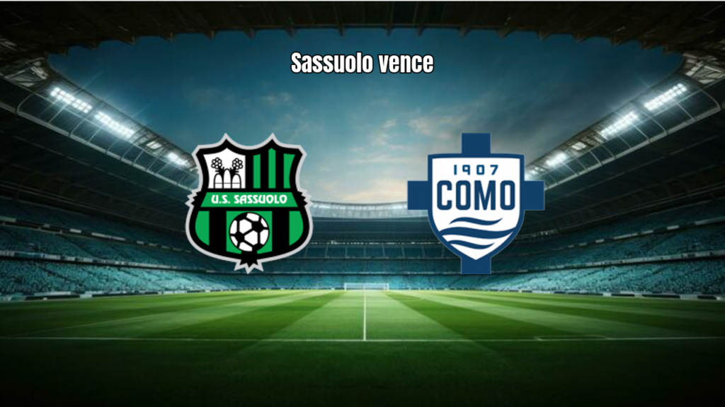 Sassuolo vence Como por 2 a 1 em jogo eletrizante da Serie A