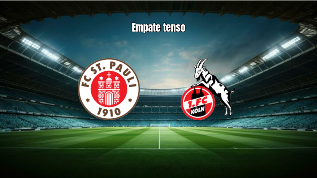 St. Pauli e Köln empatam em 1x1 na Bundesliga: Análise do jogo