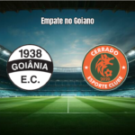 Goiania U20 e Cerrado EC U20 empatam no Goiano Sub-20