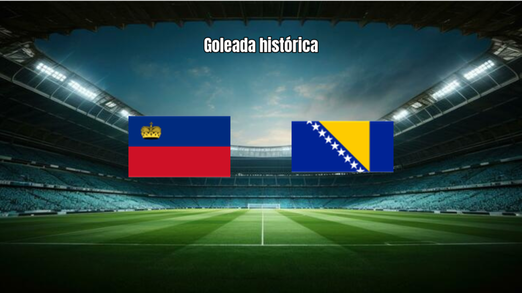 Bosnia-Herzegovina W goleia Liechtenstein W por 6 a 0 nas Eliminatórias