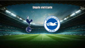 Tottenham 2-2 Brighton: Empate em jogo movimentado da Premier League