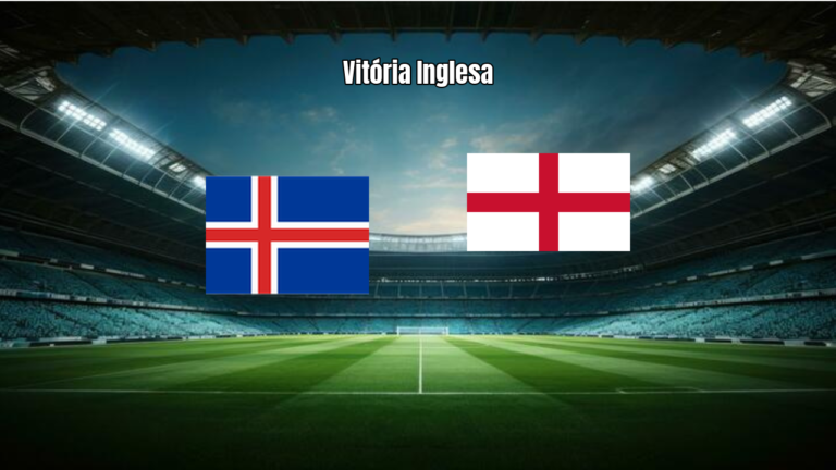 Inglaterra vence Islândia e avança nas Eliminatórias da Copa