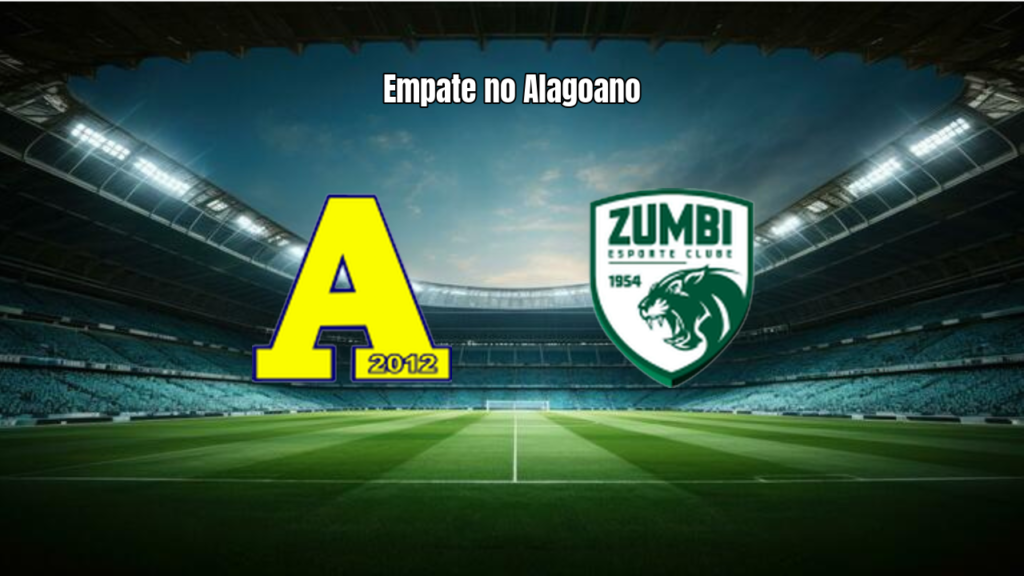 Aliança AL e Zumbi empatam em 1 a 1 no Alagoano - 2ª Divisão