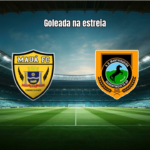 Maua goleia Manthiqueira por 3 a 0 na estreia da Série B Paulista